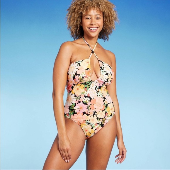 Share and Shore Floral One Piece Swimsuit - Picture 1 of 8